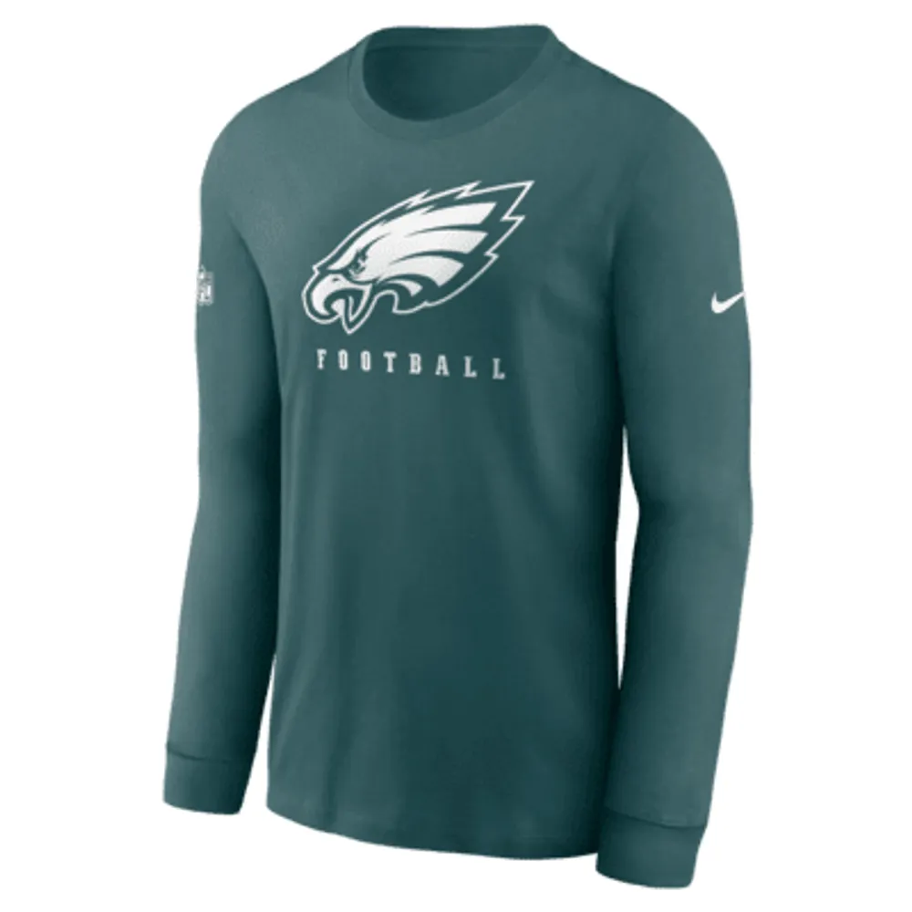 Men's Nike Heathered Gray Philadelphia Eagles Fan Gear Primary