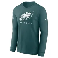 Nike RFLCTV Logo (NFL Philadelphia Eagles) Men's Long-Sleeve T-Shirt.