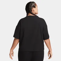 Nike Sportswear Women's Ribbed Jersey Short-Sleeve Top (Plus Size). Nike.com