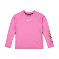 Nike Swim Charms Little Kids' (Girls') Long-Sleeve Hydroguard. Nike.com