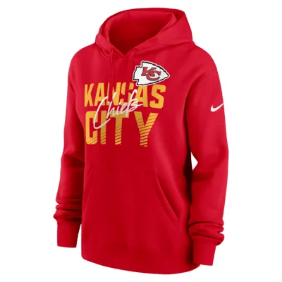 Nike Wordmark Club (NFL Dallas Cowboys) Women's Pullover Hoodie.