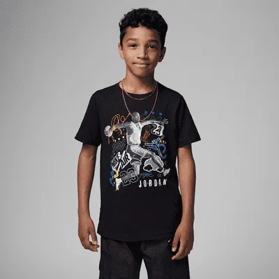 Jordan MJ Avatar Play Graphic Tee Big Kids' T-Shirt. Nike.com