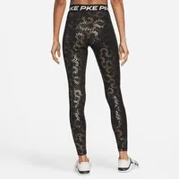 Nike Pro Women's Mid-Rise Allover Print Leggings. Nike.com