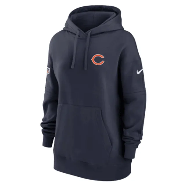 Blue Chicago Bears sideline ko fleece pullover hoodie xl 