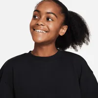 Nike Sportswear Big Kids' (Girls') Crop Crew-Neck Top. Nike.com