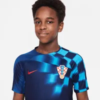 Croatia 2022/23 Stadium Away Big Kids' Nike Dri-FIT Soccer Jersey. Nike.com