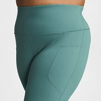 Nike One Women's High-Waisted 7/8 Leggings with Pockets (Plus Size). Nike.com