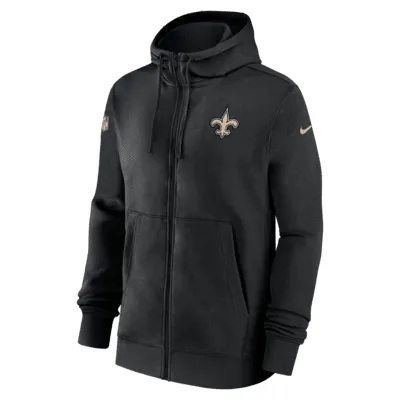 Nike Men's Minnesota Vikings Sideline Club Black Pullover Hoodie