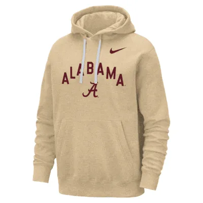Alabama Club Fleece Men's Nike College Pullover Hoodie. Nike.com