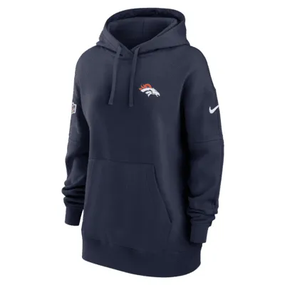 Nike Assymetrical (NFL Denver Broncos) Women's Full-Zip Hoodie. Nike.com