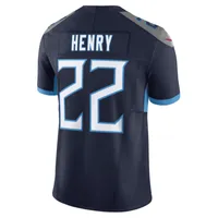 Men's Nike Derrick Henry Light Blue Tennessee Titans Vapor F.U.S.E. Limited Jersey Size: Large