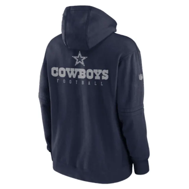 Nike Men's Nike Navy/White Dallas Cowboys Sideline Player Quarter