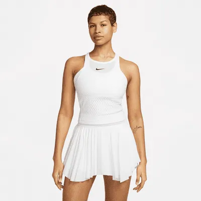NikeCourt Dri-FIT Heritage Women's French Terry Tennis Top. Nike UK