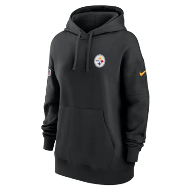 Nike Men's Cincinnati Bengals Sideline Club Black Pullover Hoodie