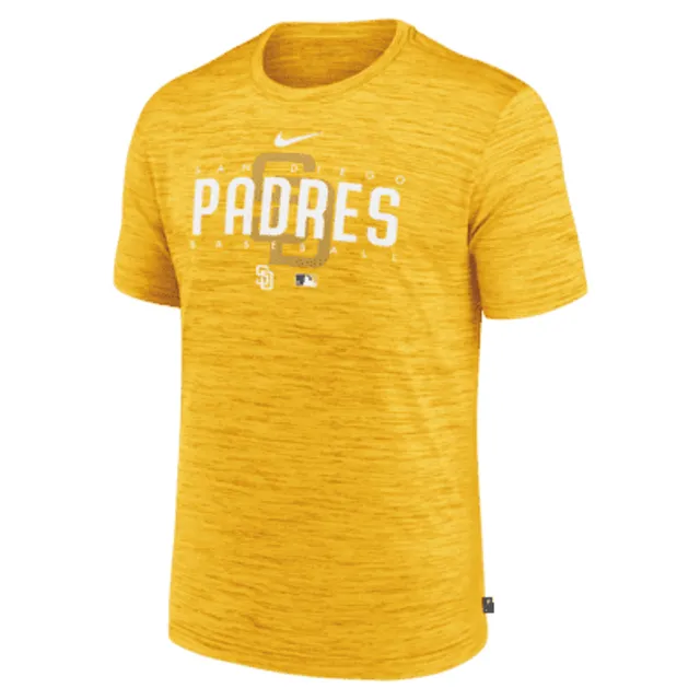 Nike Men's City Connect (MLB San Diego Padres) T-Shirt in Yellow, Size: 3XL | N19978HPYP-0A1