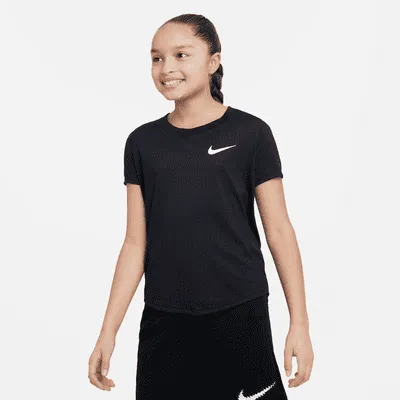 Nike Dri-FIT Big Kids' (Girls') Training T-Shirt. Nike.com