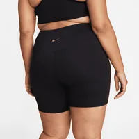 Nike Yoga Women's High-Waisted 7" Shorts (Plus Size). Nike.com