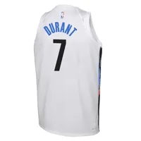 Kevin Durant Brooklyn Nets City Edition Big Kids' (Boys') NBA Swingman Jersey. Nike.com