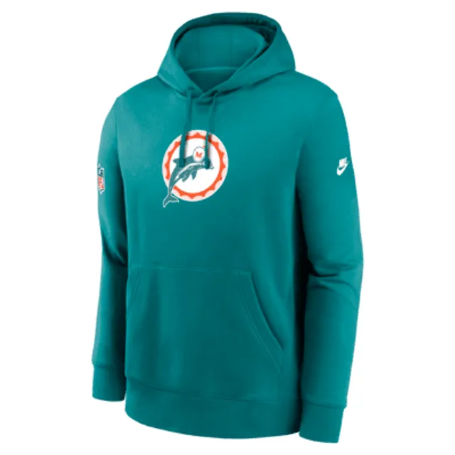 Nike Miami Dolphins Crucial Catch Club Men's Nike NFL Pullover