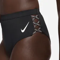 Nike Sneakerkini Women's High Waist Cheeky Bottom. Nike.com