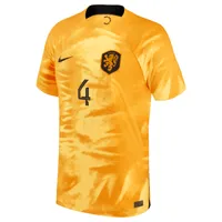 Netherlands National Team 2022/23 Stadium Home (Virgil van Dijk) Big Kids' Nike Dri-FIT Soccer Jersey Jersey. Nike.com