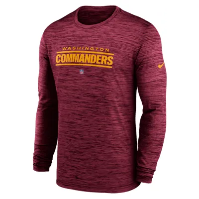 Nike Dri-FIT Sideline Velocity (NFL Washington Commanders) Men's T