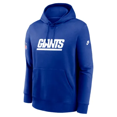 Nike Dri-FIT Perform (NFL New York Giants) Men's Pullover Hoodie.