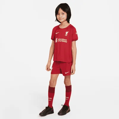 Liverpool FC 2022/23 Home Little Kids' Soccer Kit. Nike.com