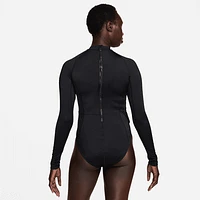 Nike Swim Hydralock Fusion Women's Long-Sleeve One-Piece Swimsuit. Nike.com