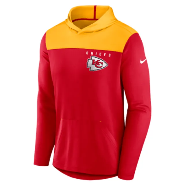 Nike Women's Sideline Club (NFL Kansas City Chiefs) Pullover Hoodie in White, Size: 2XL | 00MW10A7G-E7V