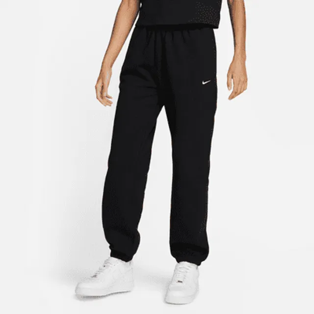 Nike Solo Swoosh Sweatpants (Straight) - Dark Heather Grey Heather/Whi –  Route One