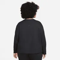 Nike Yoga Luxe Women's Fleece Crew Top (Plus Size). Nike.com