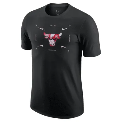 CHICAGO BULLS ESSENTIAL NIKE NBA MAX90 T-SHIRT 'BLACK