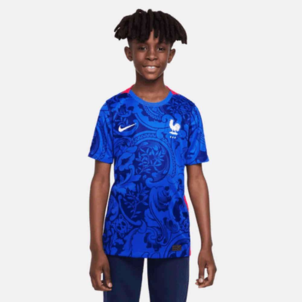 FFF 2022 Stadium Home Big Kids' Nike Soccer Jersey. Nike.com