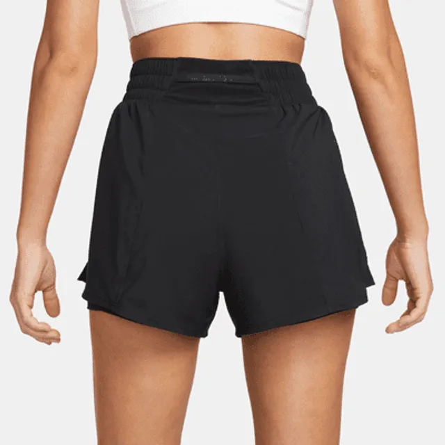 Nike One Women's Dri-FIT High-Waisted 8cm (approx.) 2-in-1 Shorts