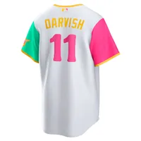 MLB San Diego Padres City Connect (Yu Darvish) Men's Replica Baseball Jersey. Nike.com