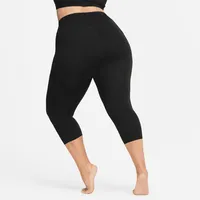 Nike Zenvy Women's Gentle-Support High-Waisted Cropped Leggings (Plus Size). Nike.com