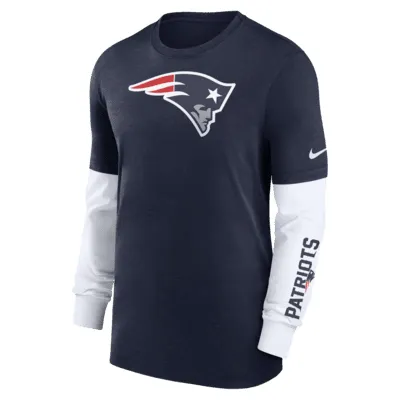 New England Patriots Men's Nike NFL Long-Sleeve Top. Nike.com