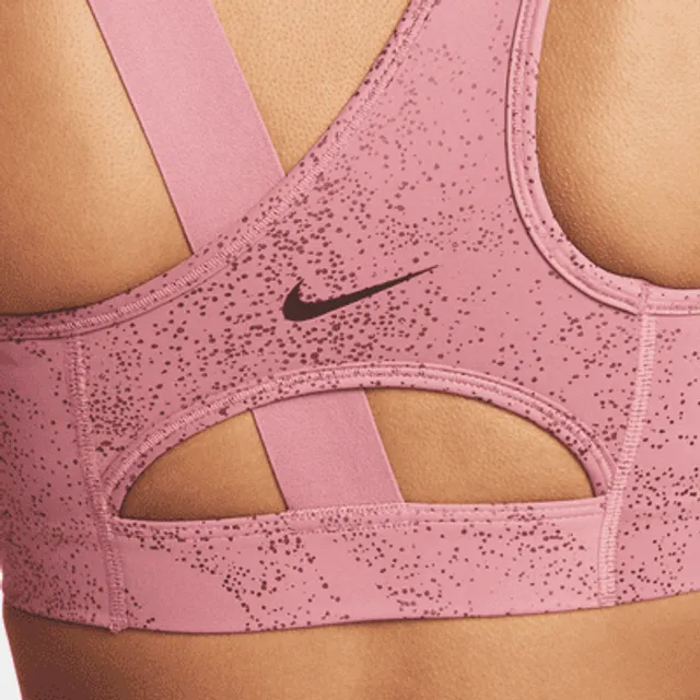 Buy Nike Dri-FIT Swoosh Medium-Support Non-Padded Asymmetrical