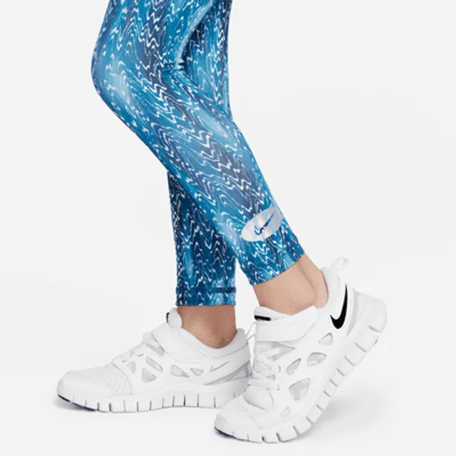 Nike Womens Printed Icon Clash Leggings - Black