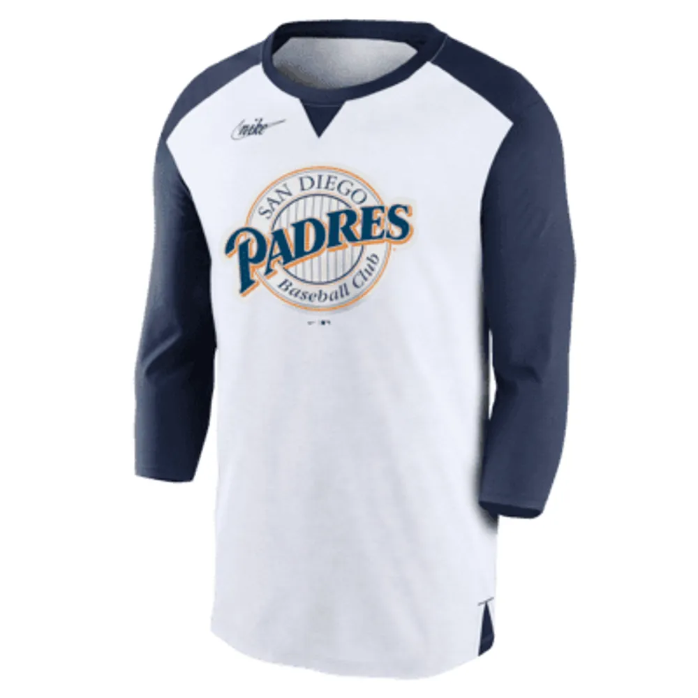 Nike Rewind Colors (MLB San Diego Padres) Men's 3/4-Sleeve T-Shirt. Nike.com