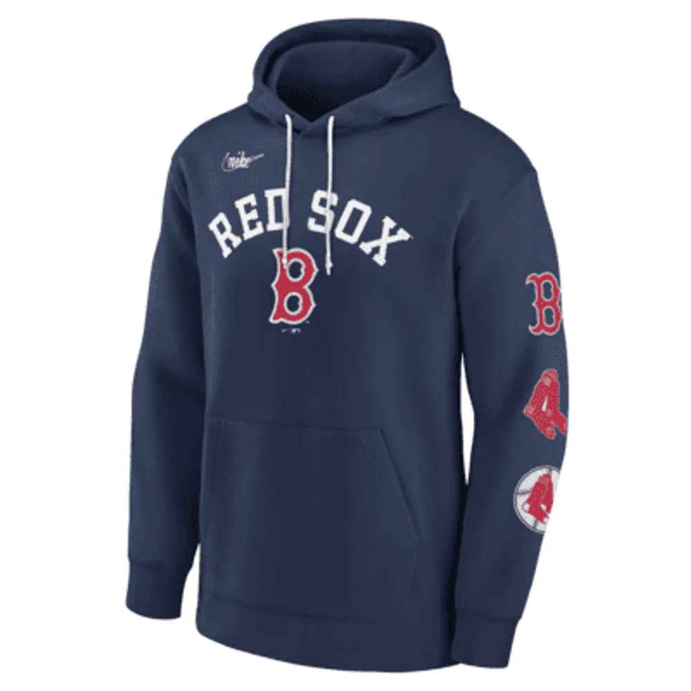 Vintage Majestic Boston Red Sox Pullover Hoodie Hooded Sweatshirt YOUTH  Medium