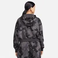 Nike Sportswear Club Fleece Women's Cropped Camo Hoodie. Nike.com