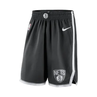 Short Nike NBA Swingman Brooklyn Nets Icon Edition pour Homme. FR