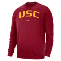 Nike College Club Fleece (USC) Men's Crew. Nike.com