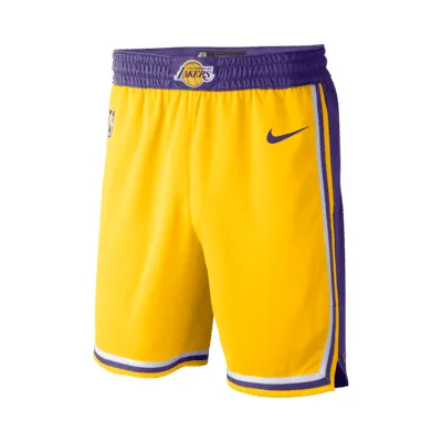Short Nike NBA Swingman Los Angeles Lakers Icon Edition pour Homme. FR