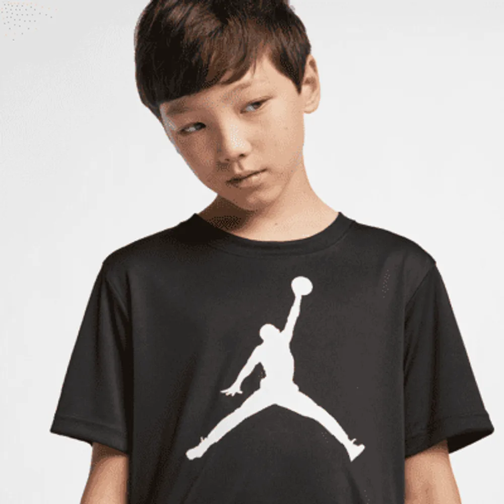 Jordan Jumpman Dri-FIT Big Kids' (Boys') Short-Sleeve T-Shirt. Nike.com