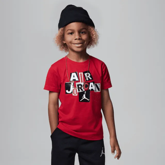 Air Jordan Cutout Tee Big Kids T-Shirt.