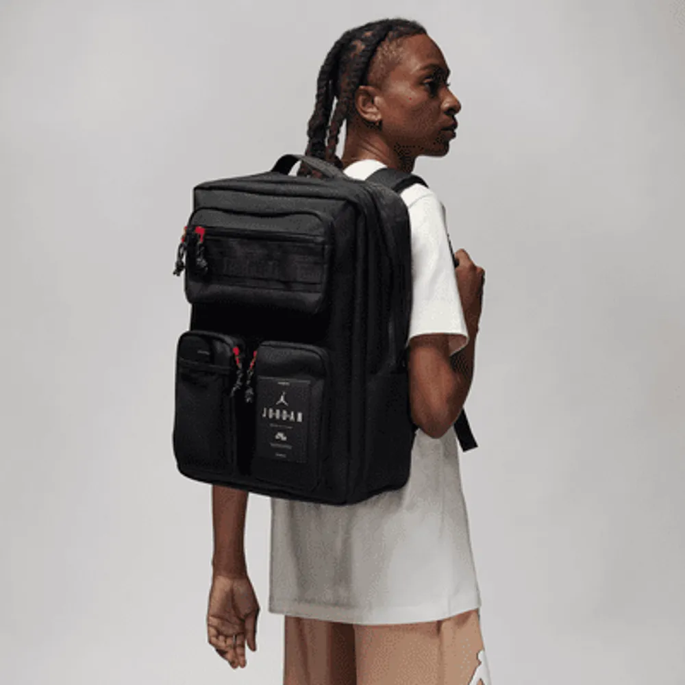 Nike Air Jordan Collaborator Backpack (One size, Gym Red)