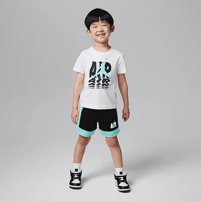 Jordan Galaxy Little Kids' French Terry Shorts Set. Nike.com